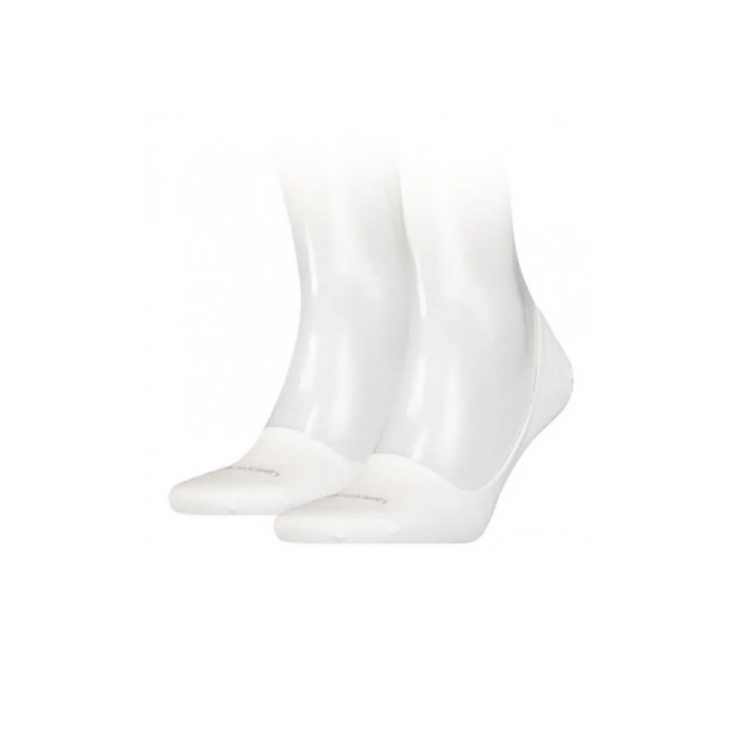 Calvin Klein 2 Pack Footie Mid Cut White Socks - Medaid International