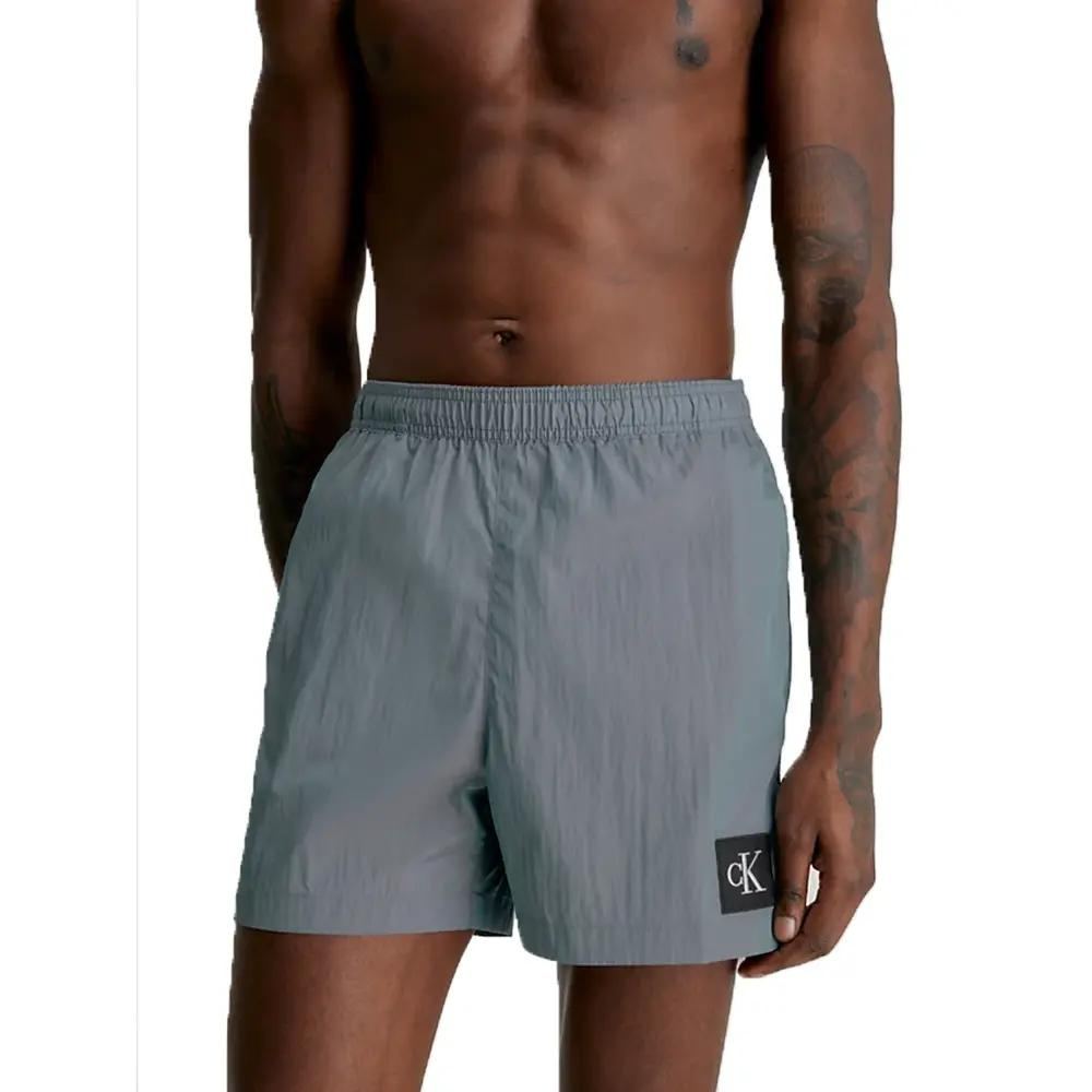 Calvin Klein Men Swim Drawstring  Grey & Blue - Medaid International