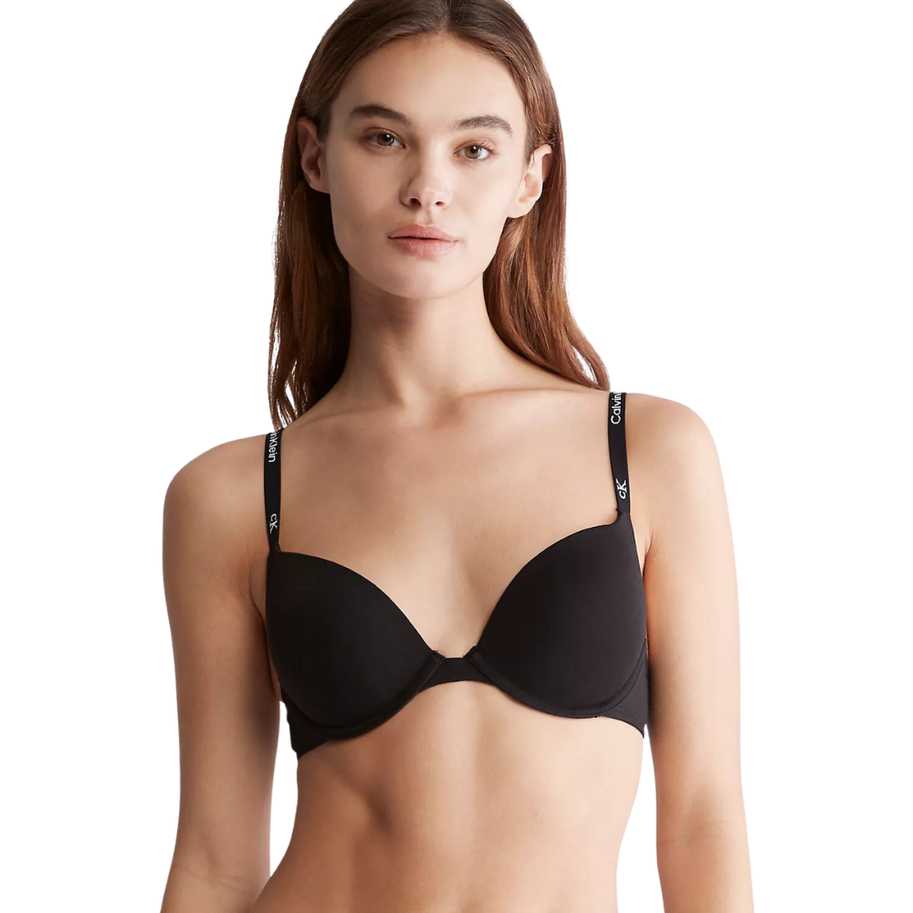 Calvin Klein Underwire Push Up Bra Classic Black - Medaid International