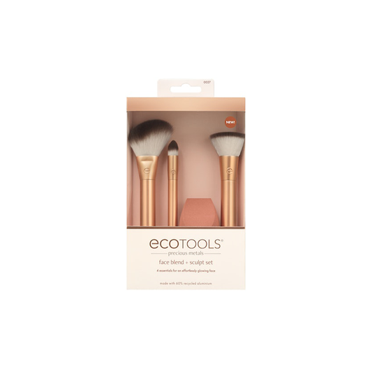 Eco Tools Precious Metal Face Blend And Sculpt Kit - Medaid