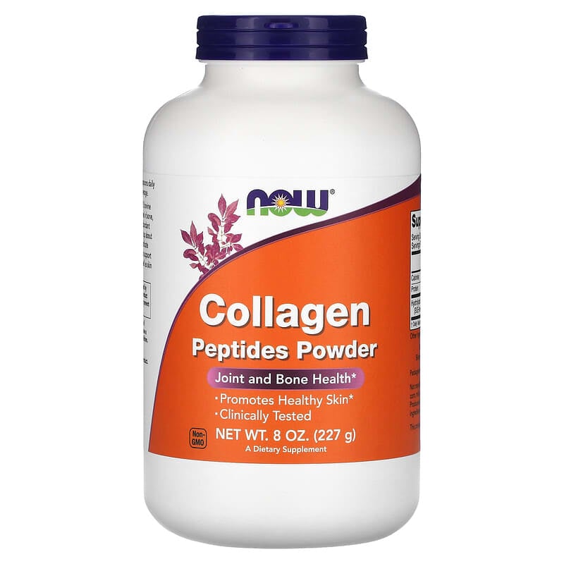 NOW Foods, Collagen Peptides Powder, 8 oz (227 g) - Medaid International