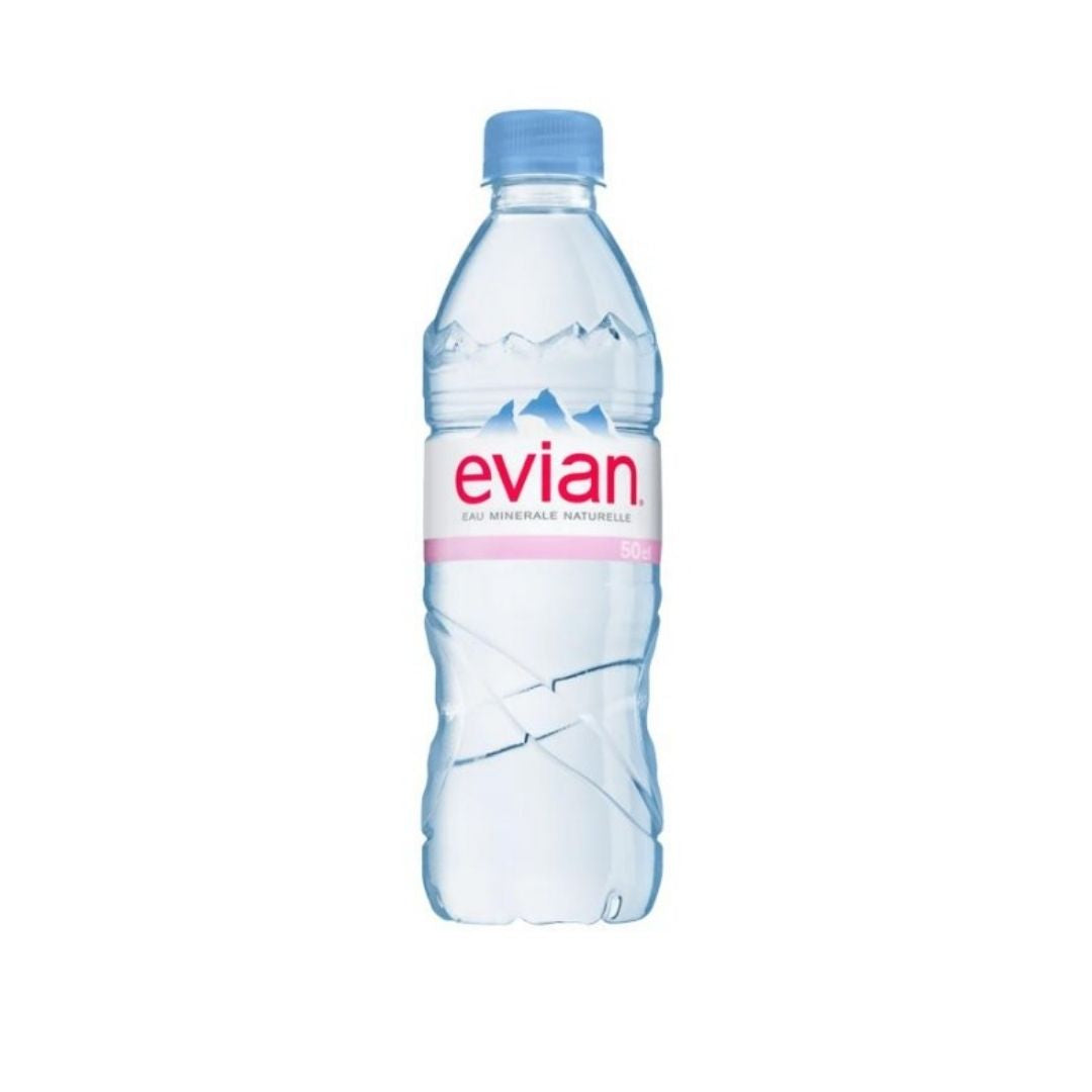 Evian natural mineral water - 50cl - Medaid International