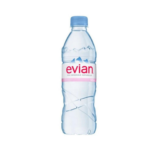 Evian natural mineral water - 50cl - Medaid International