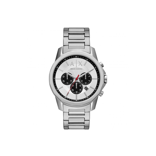 Armani Exchange Silver Stainless Steel Watch, AX1742 - Medaid