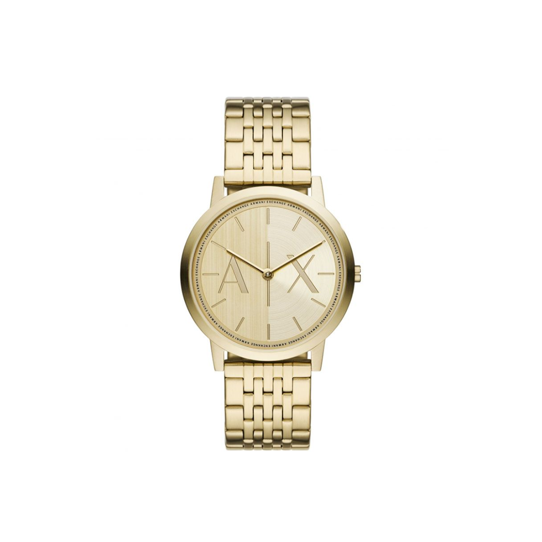 Armani Exchange Gold Stainless Steel Watch - Medaid International
