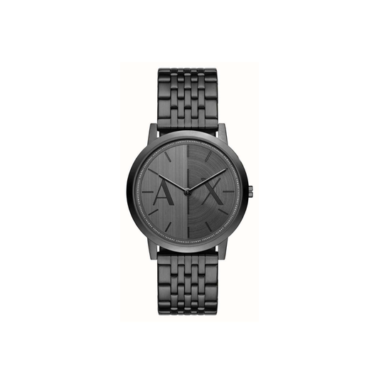 Armani Exchange Black Stainless Steel Watch, AX2872 - Medaid