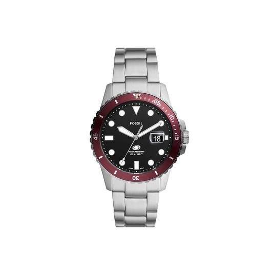 Fossil Silver Stainless Steel Watch, FS6013 - Medaid International