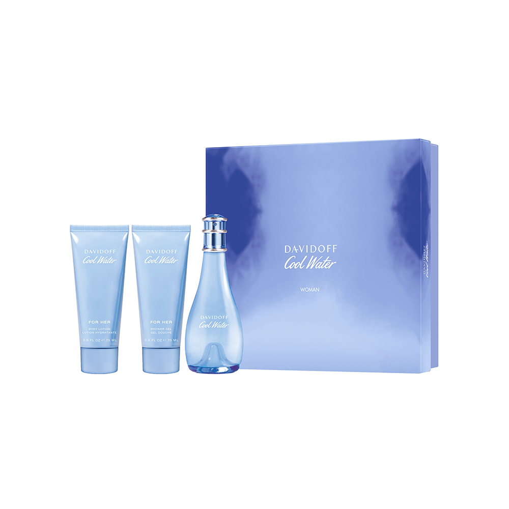 Davidoff Cool Water Women Eau de Toilette Gift Set - Medaid