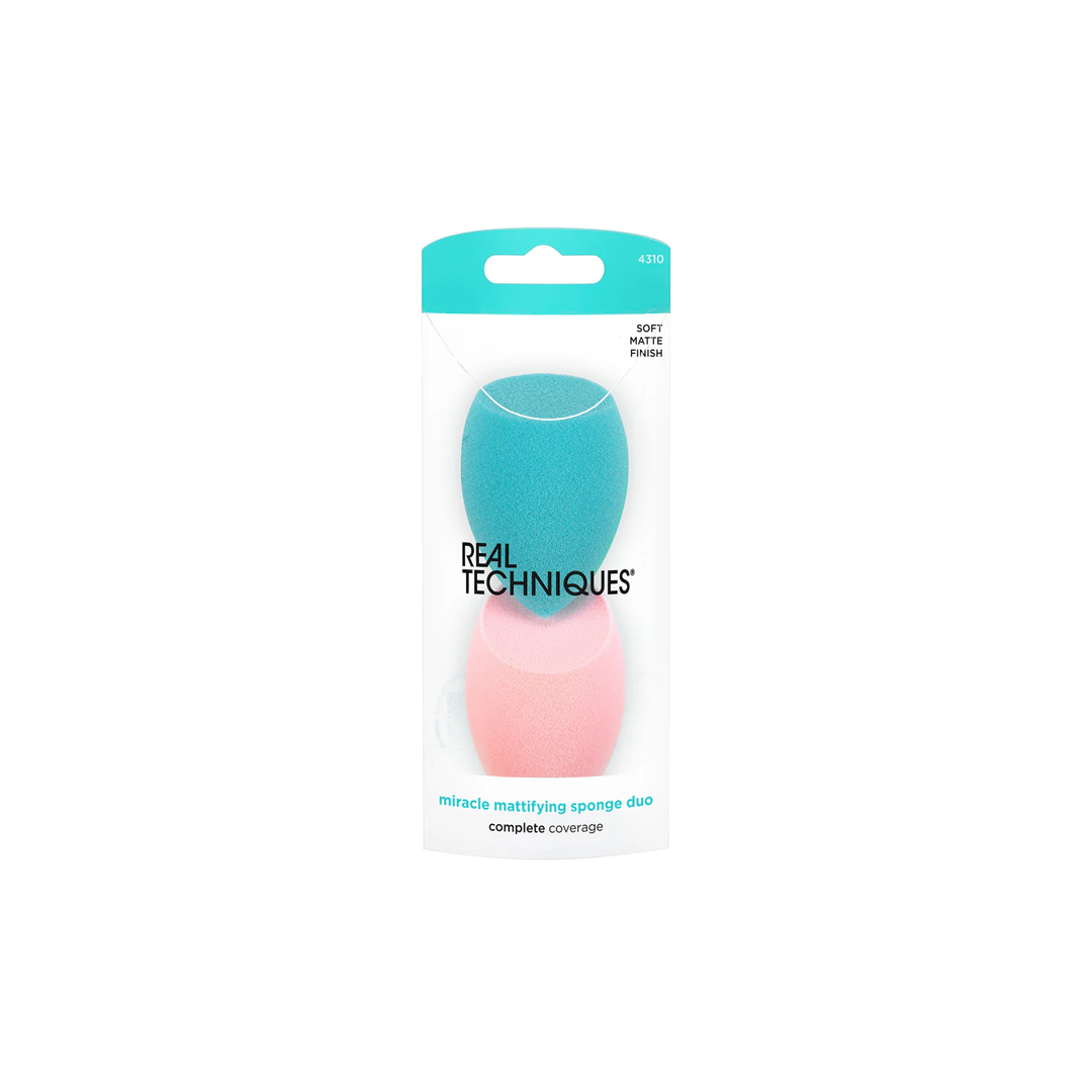 Real Techniques Miracle Mattifying Duo Sponge - Medaid