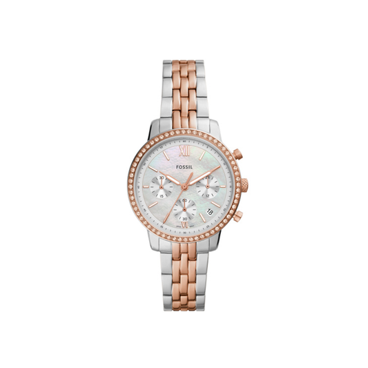 Fossil Neutra Chronograph Two-Tone Stainless Steel Watch - Medaid International