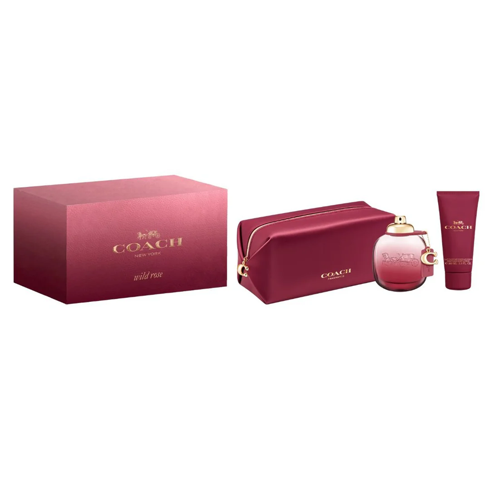 Coach Woman Wild Rose Eau de Parfun Coffret - Medaid