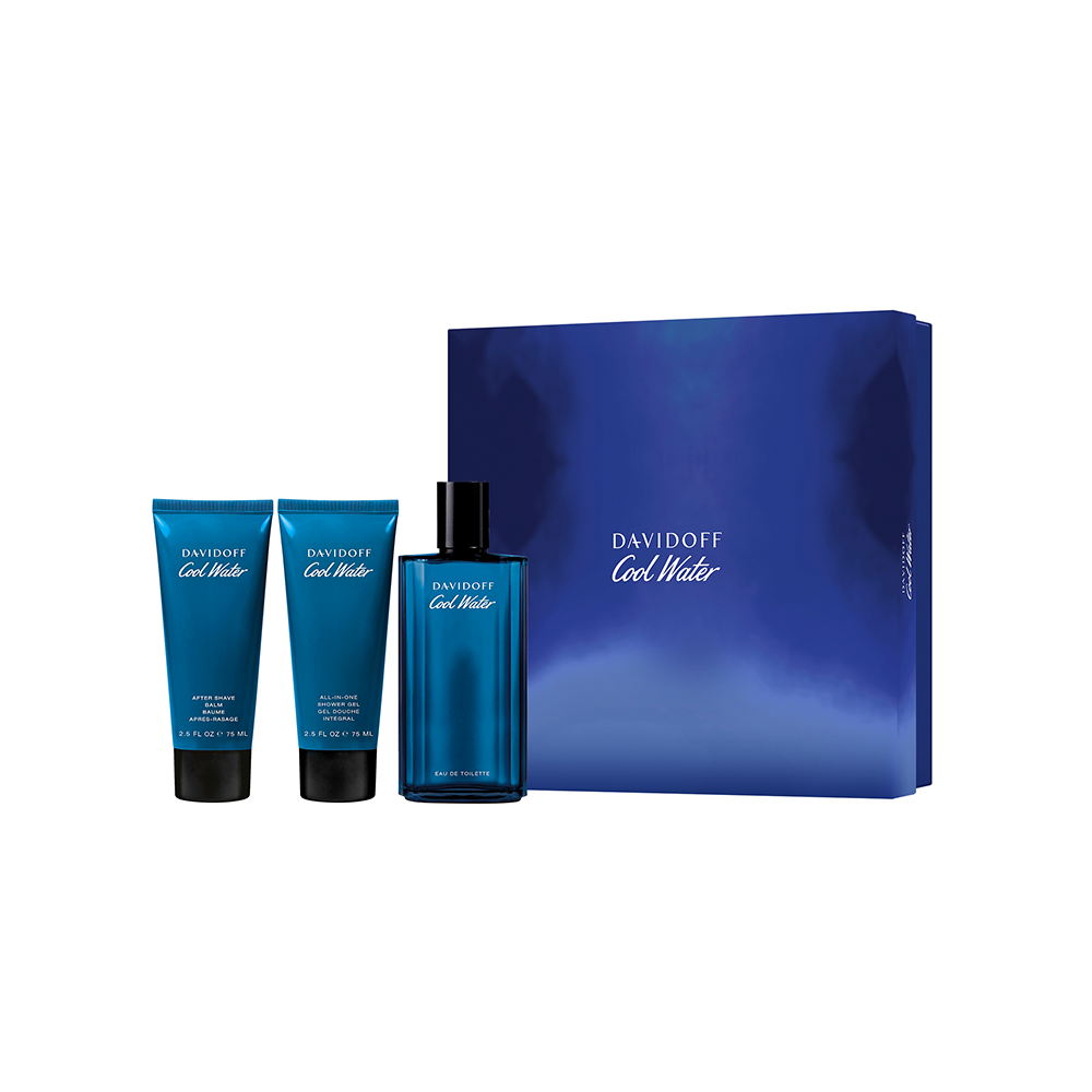 Davidoff Cool Water Men Eau de Toilette Gift Set - Medaid