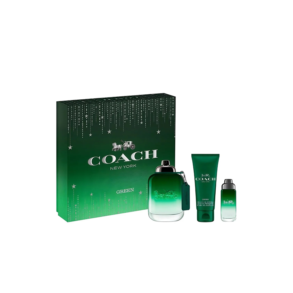 Coach Green Eau de Toilette Gift Set - Medaid