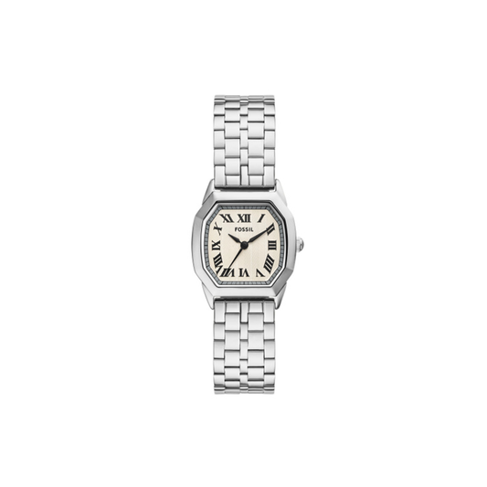 Fossil Harlow Three-Hand Silver-Tone Stainless Steel Watch - Medaid International