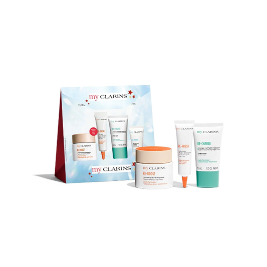 Clarins Energizing Cream+Eye+Mini Mask Nuit Gift Set - Medaid