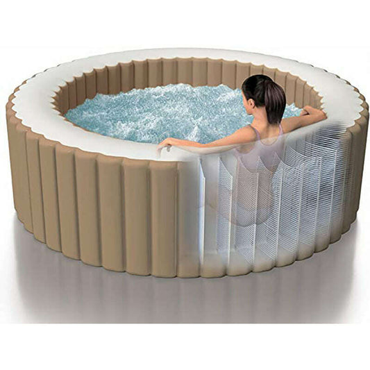 Purespa Bubble Massage 216X71Cm Round 6Pers - Medaid International