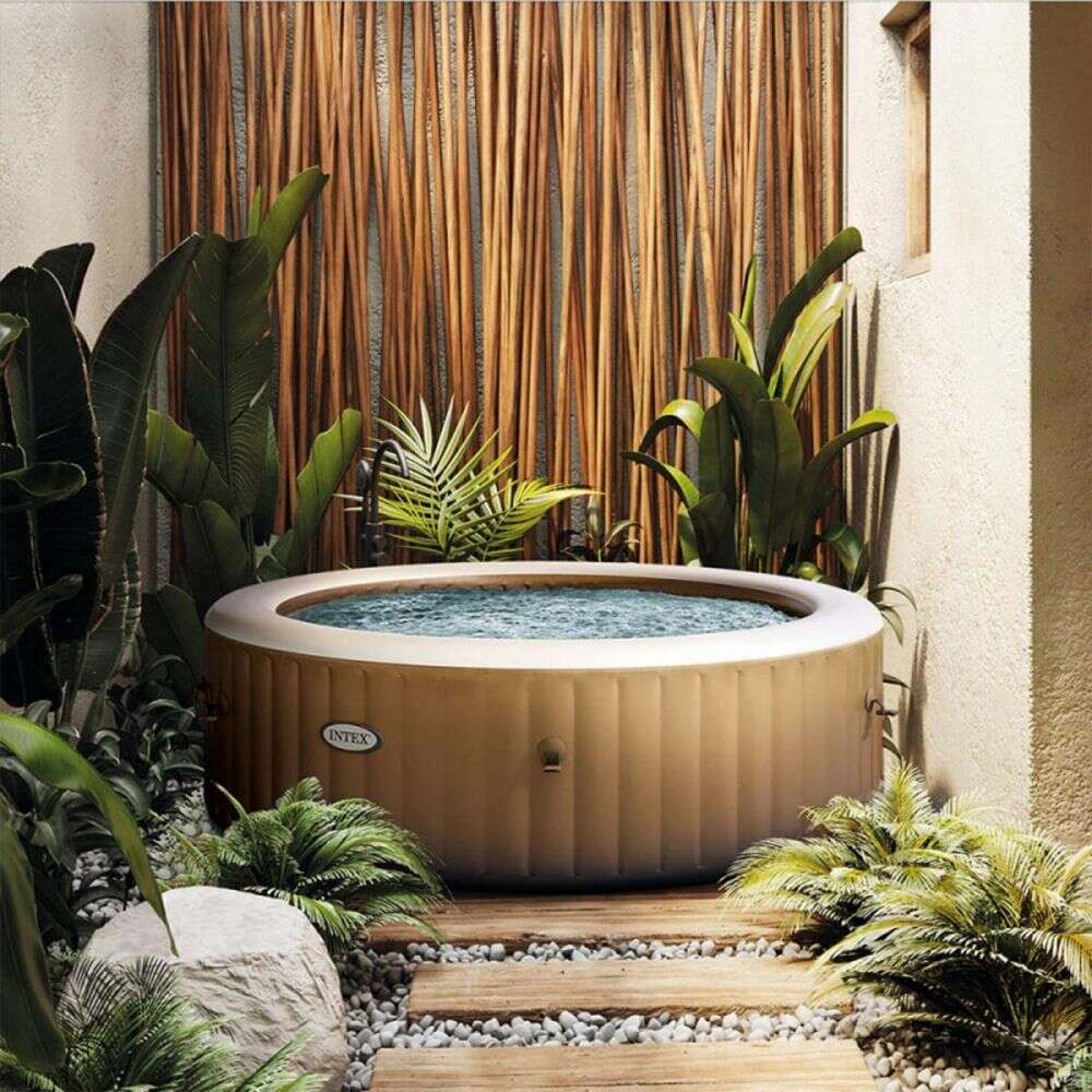 Purespa Bubble Massage 216X71Cm Round 6Pers - Medaid International