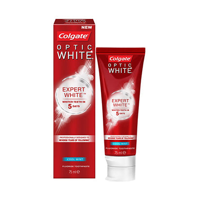 Colgate Toothpaste Optic Expert 75 mL AT 30% OFF