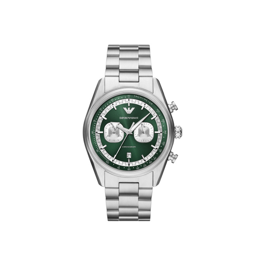 Emporio Armani Racer Chronograph Green watch - Medaid