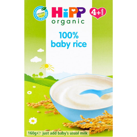 Hipp - Organic Baby Rice 4M+ 160g - Medaid International