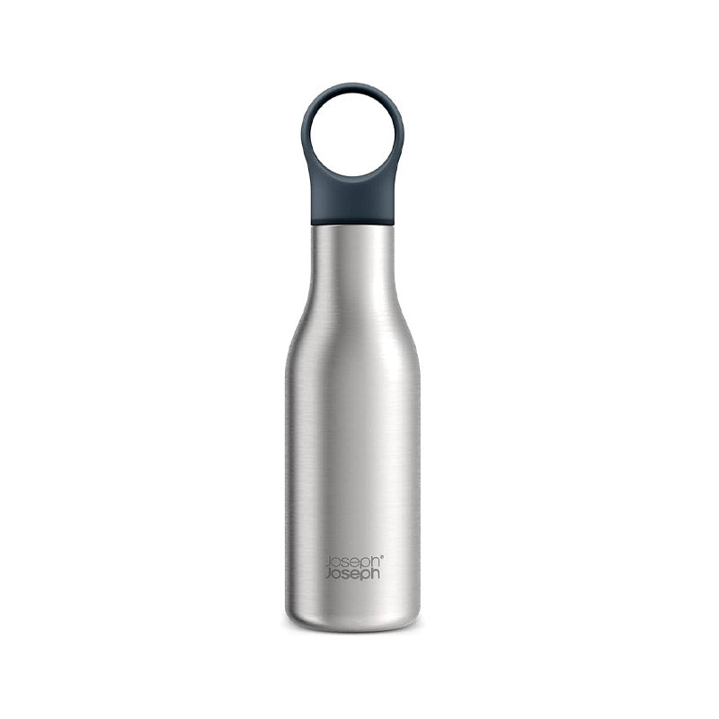 Joseph Joseph Loop™ 500ml Stainless-steel Vacuum Insulated Water Bottle Stainless steel - Medaid International