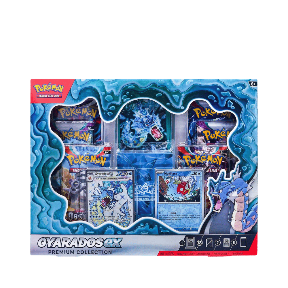 Pokemon TCG: GYARADOS EX PREMIUM COLLECTION - Medaid International