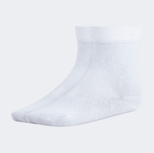 Top Ten Soft Kids Lifestyle Socks White - Medaid International