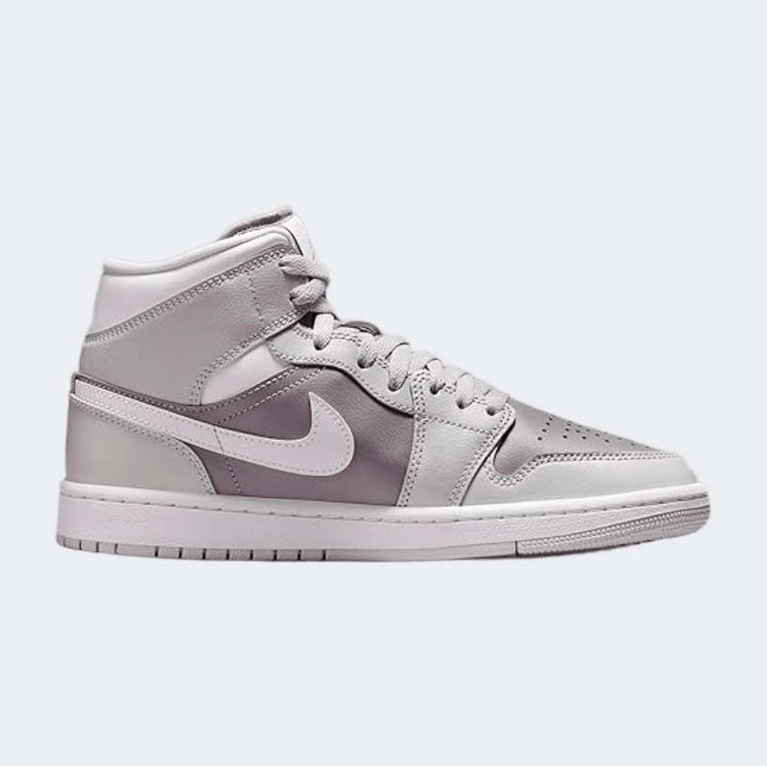 Nike Air Jordan 1 Mid Women Lifestyle Shoes Photon Dust/Grey - Medaid International