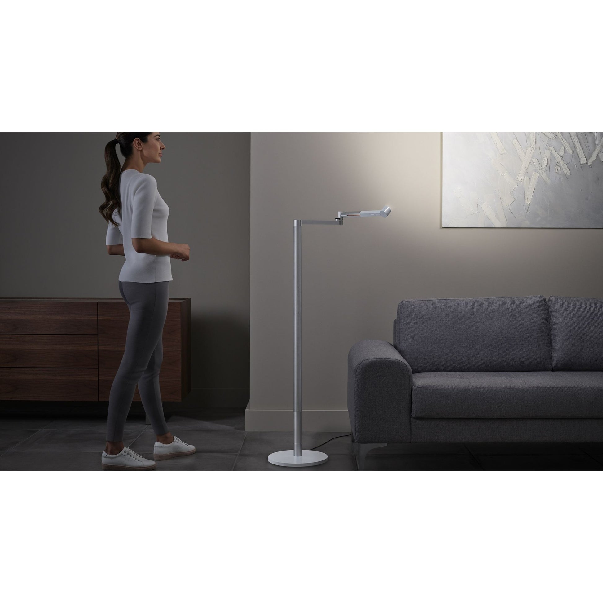 Dyson Solarcycle Morph™ floor light CF06 (White/Silver) - Medaid International