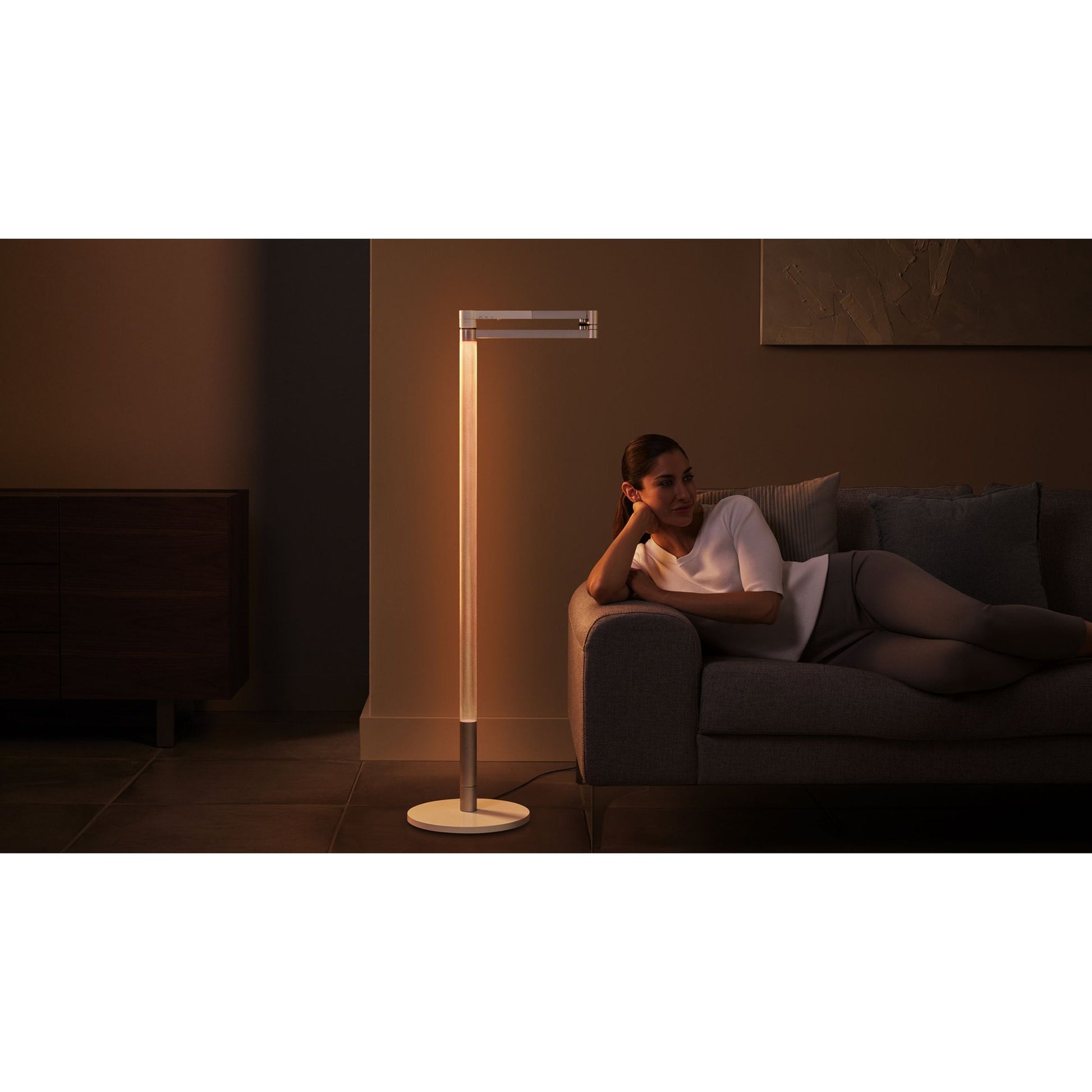 Dyson Solarcycle Morph™ floor light CF06 (White/Silver) - Medaid International