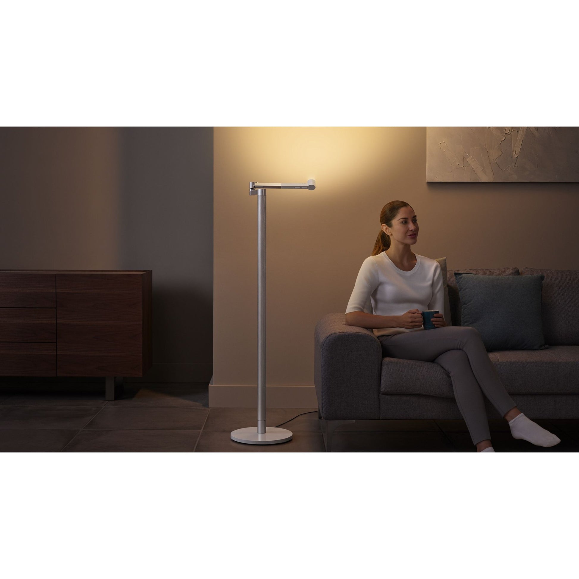 Dyson Solarcycle Morph™ floor light CF06 (White/Silver) - Medaid International