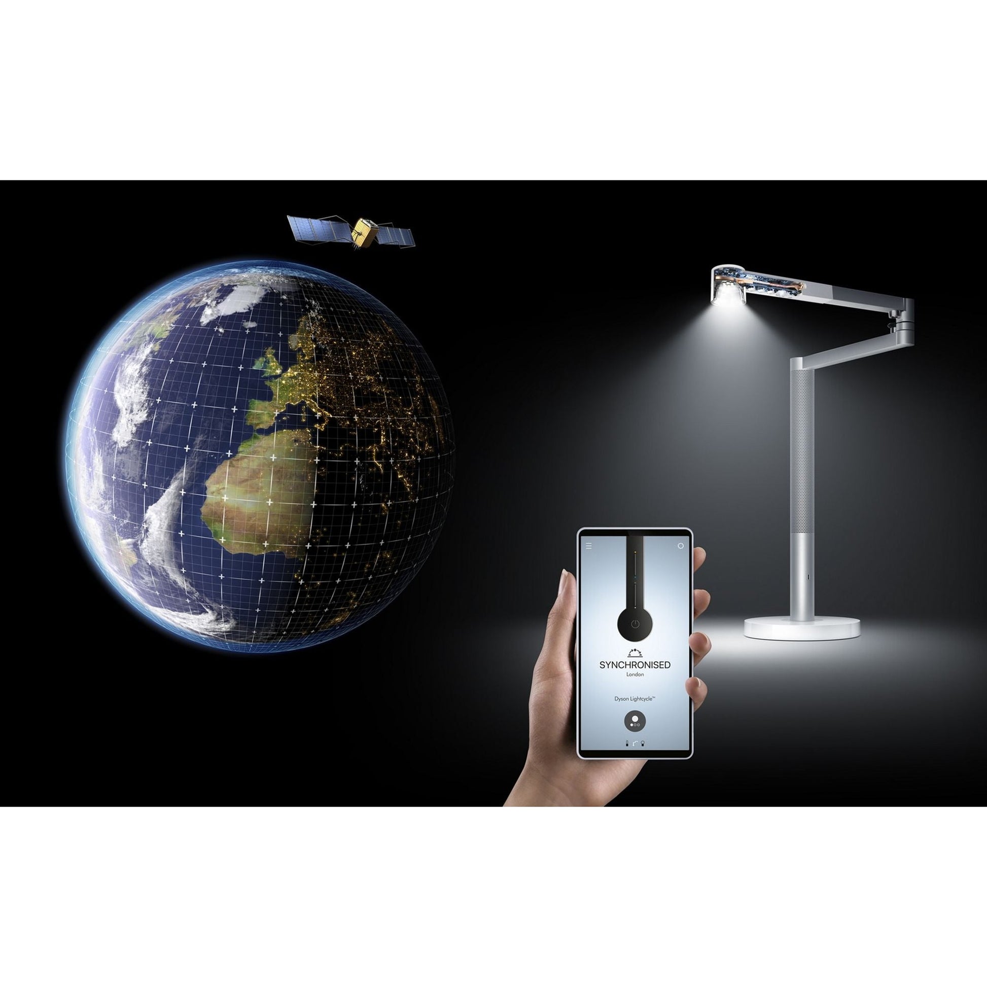 Dyson Solarcycle Morph™ floor light CF06 (White/Silver) - Medaid International
