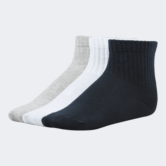 Top Ten Soft Kids Lifestyle Socks Black/White/Grey - Medaid International