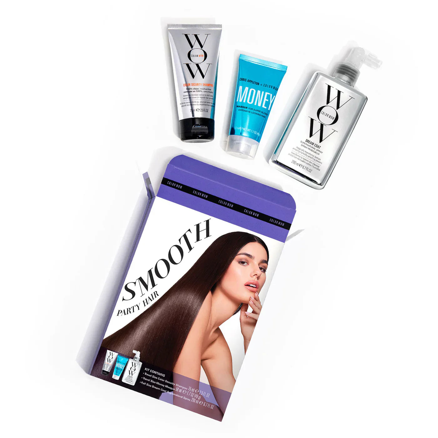 Color Wow - Smooth Party Hair Kit - Medaid