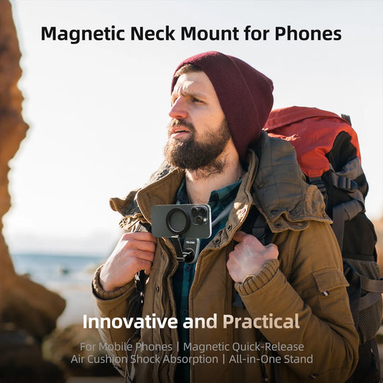 Magnetic Neck Mount for Phone Holder - TELESIN - Medaid International