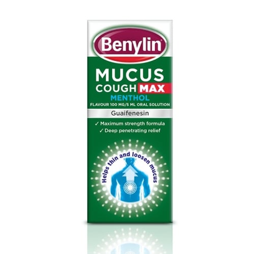 Benylin - Mucus Cough Max Menthol 150ml - Medaid