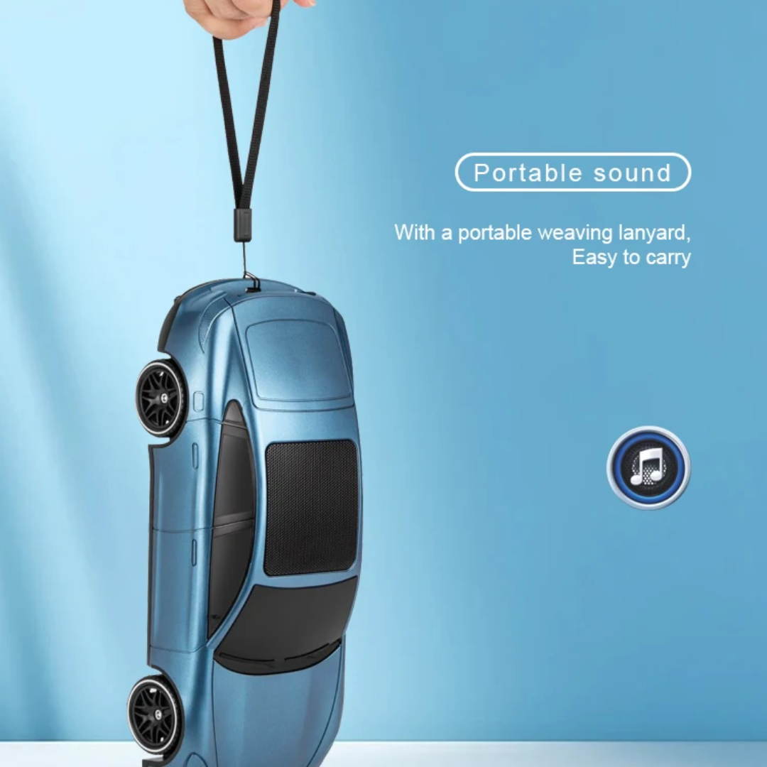 Kisonli  Bluetooth Speaker Car Model Speaker with Solar Charging Function Wireless Speaker - Medaid International