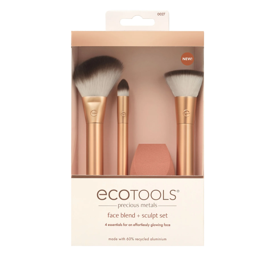 Ecotools Precious Metal Face Blend&Sculpt Kit 4 - Medaid