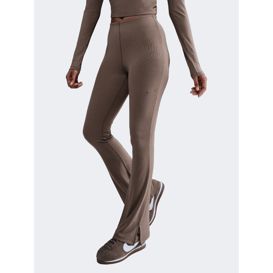 Nike Sportswear Chill Knit Women Lifestyle Tight Mink Brown - Medaid International