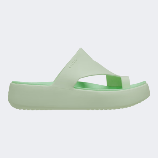 Crocs Getaway Platform Toe Loop Women Lifestyle Sandal Jade Tint - Medaid International