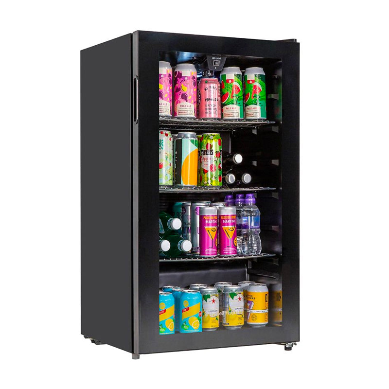 Russell Hobbs Freestanding Bottles Cooler Fridge, Black - Medaid International
