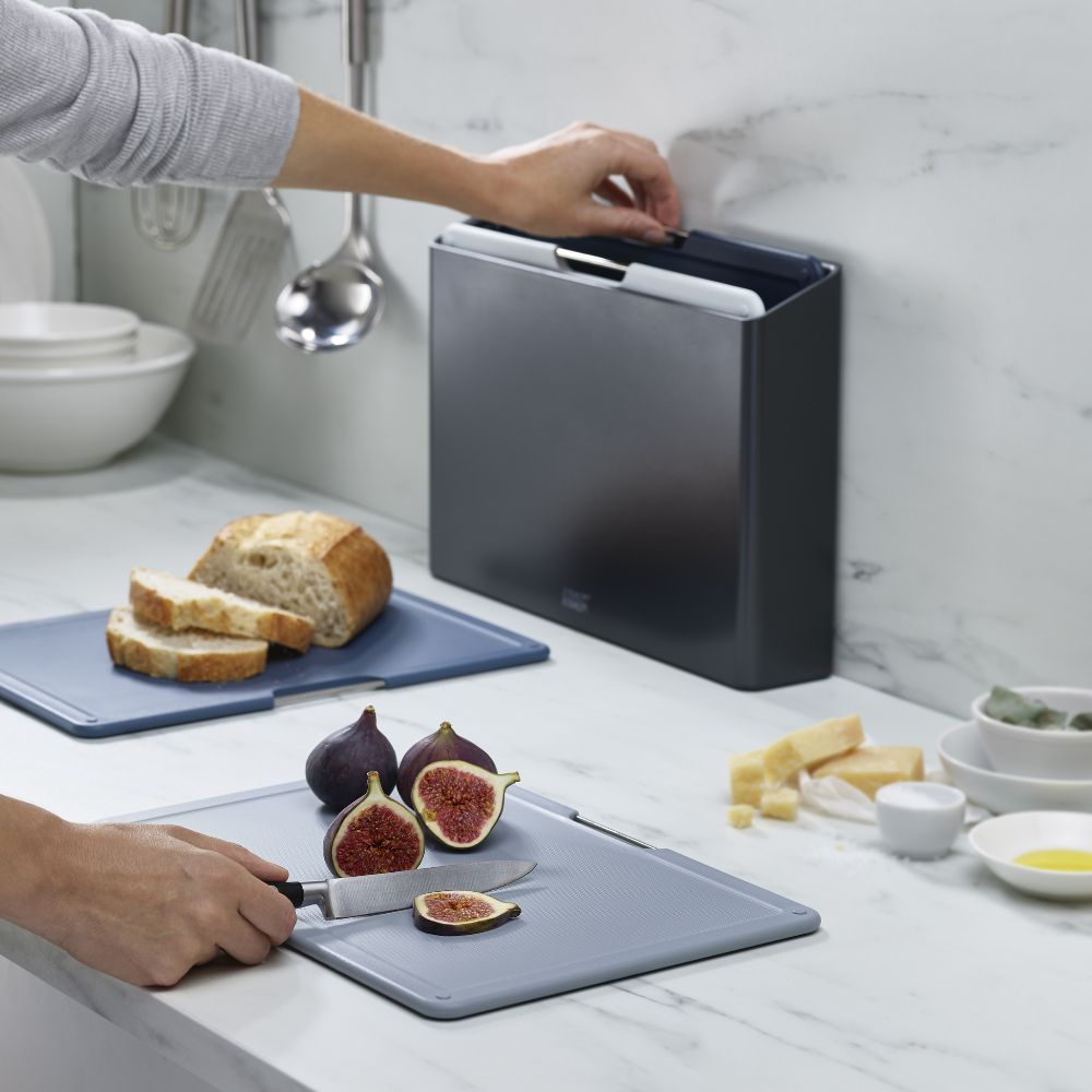 Folio‚Ñ¢ 4-piece Grey Chopping Board Set Large - Medaid International