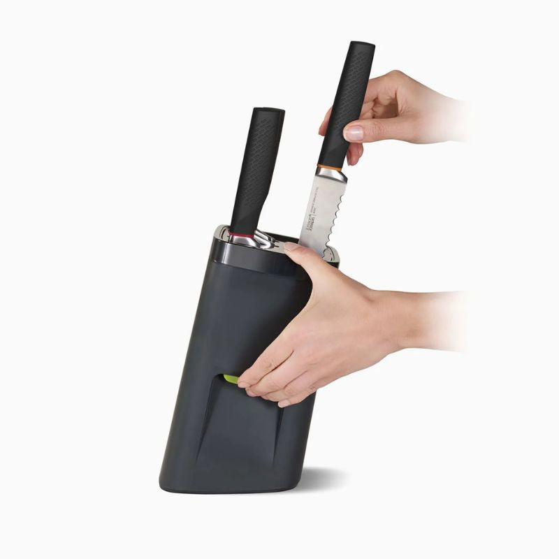 Joseph Joseph LockBlock™ Black Knife Block Set - Medaid International