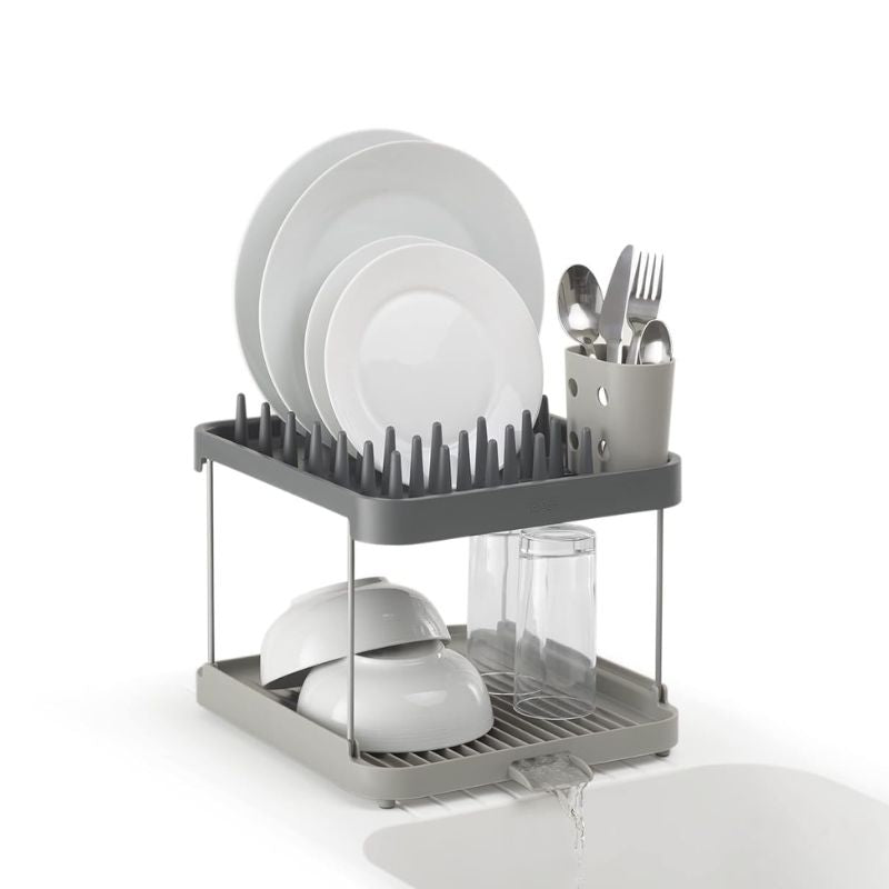 Joseph Joseph Duo 2-Tier Dish Rack - Grey - Medaid International