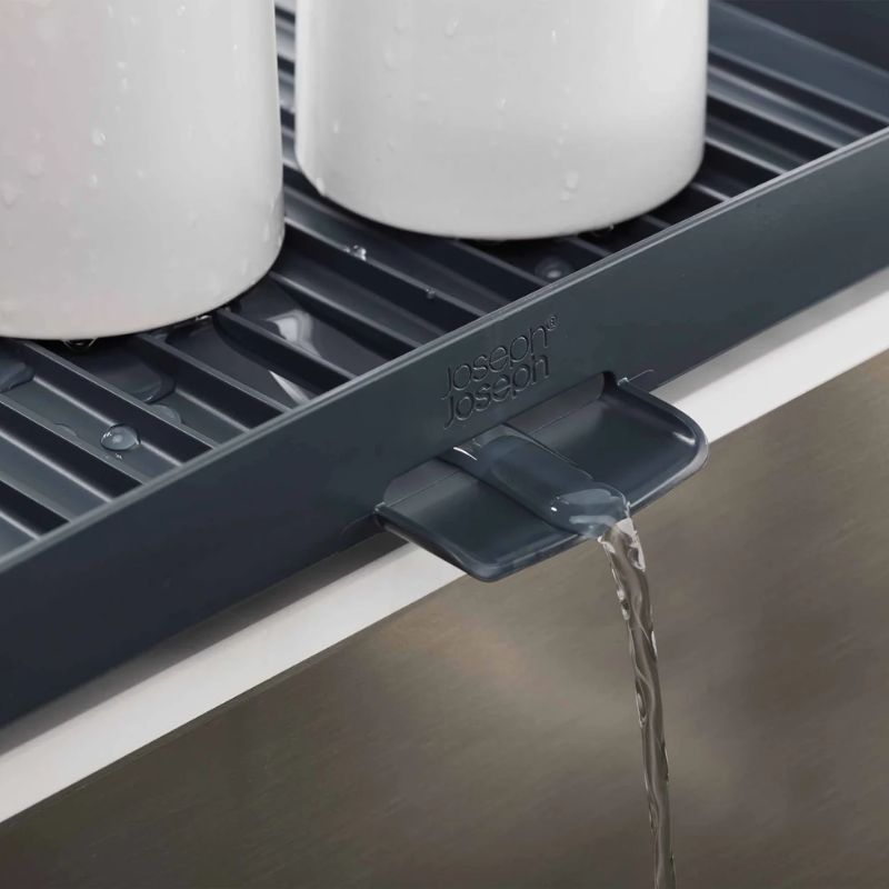 Joseph Joseph Y-Rack 2-tier Dish Rack Grey - Medaid International