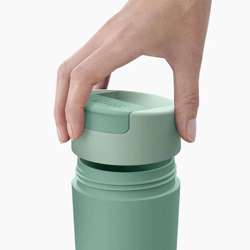 Joseph Joseph Sipp™ Green Travel Mug Large with Hygienic Lid 454ml - Medaid International