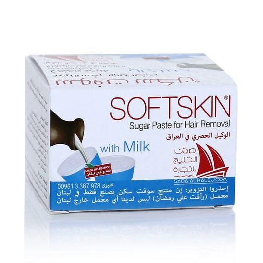 Soft skin sugar paste for hair removal 80g - With Milk - Medaid