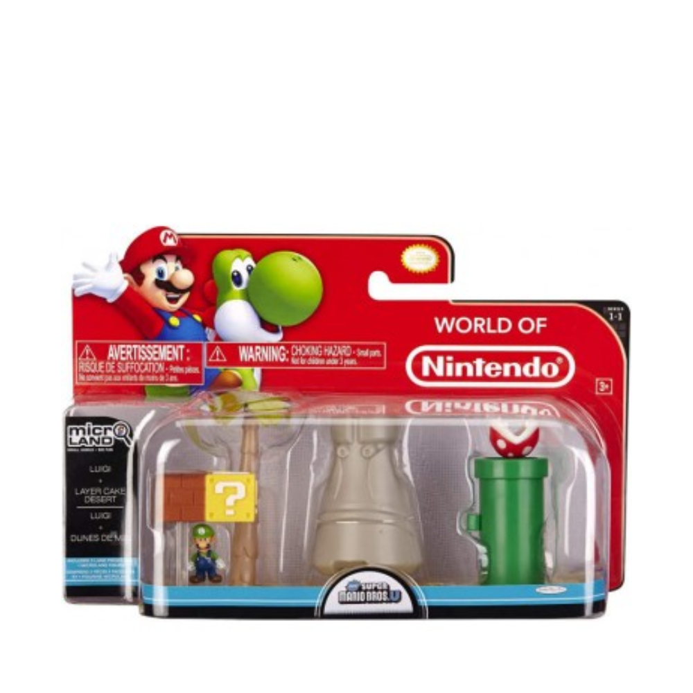 Layer Cake Desert with Luigi Micro Land Playset - Medaid International