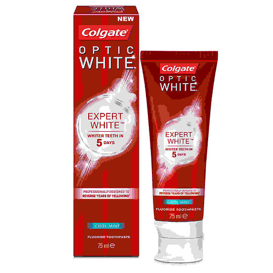 Colgate Optic White Expert White Whitening Toothpaste - 75ml - Medaid