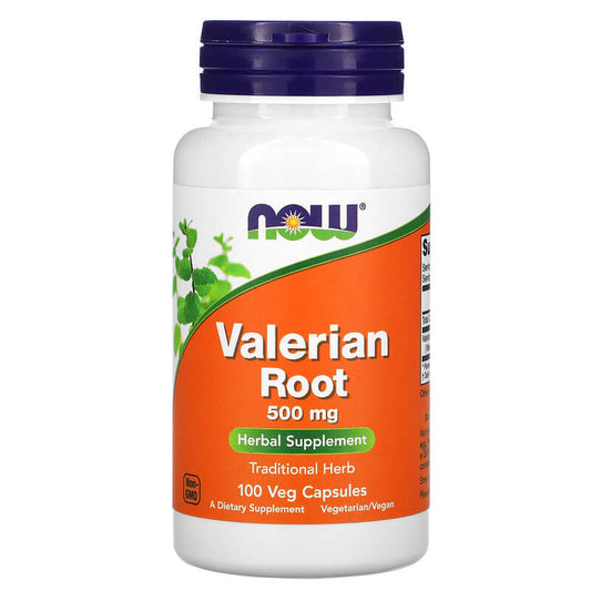 NOW Foods, Valerian Root, 500 mg, 100 Veg Capsules - Medaid International
